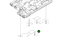 Крышка 20K-54-21563 Komatsu