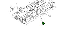 Крышка 21T-46-67160 Komatsu