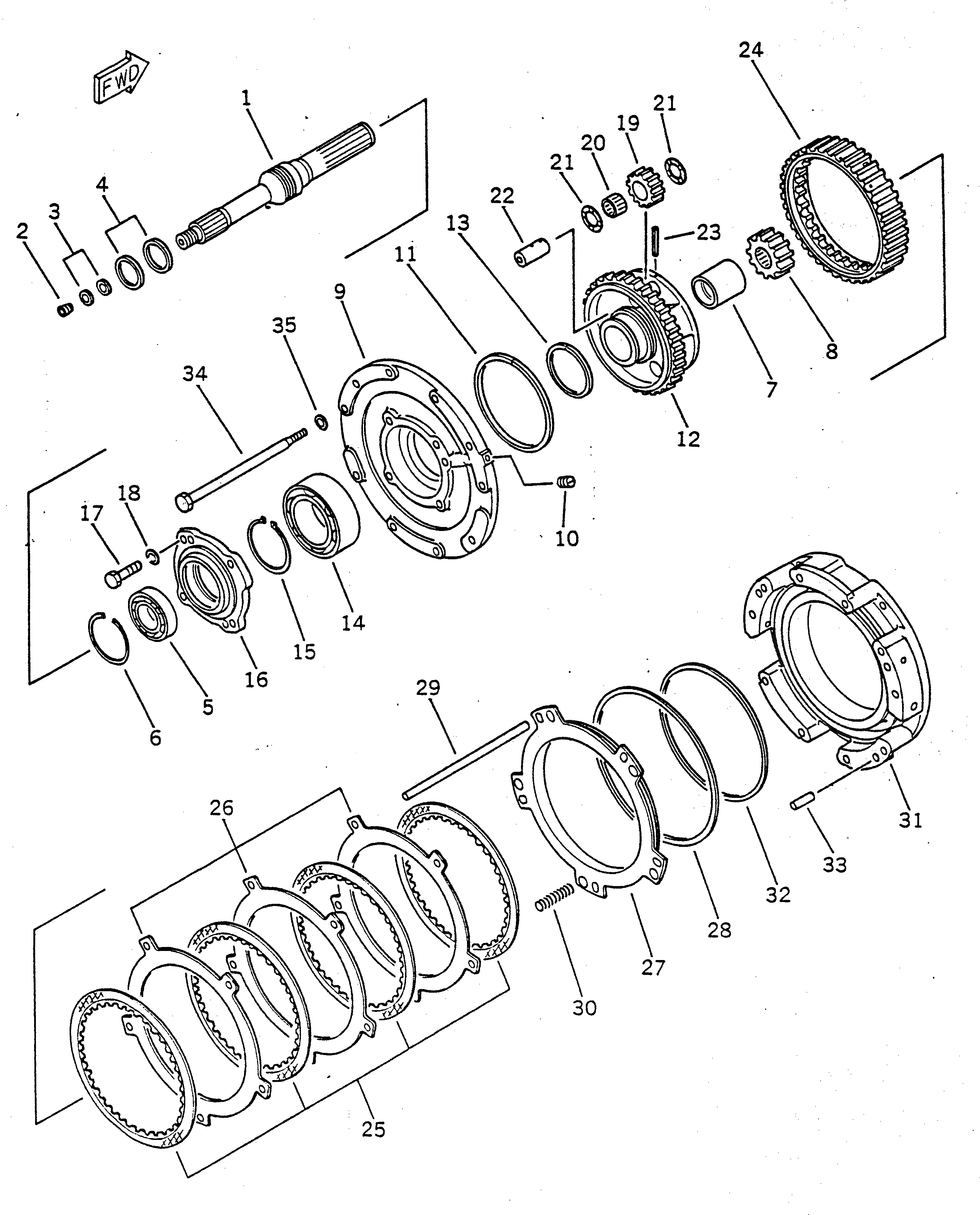 Кольцо 07018-20522  Komatsu