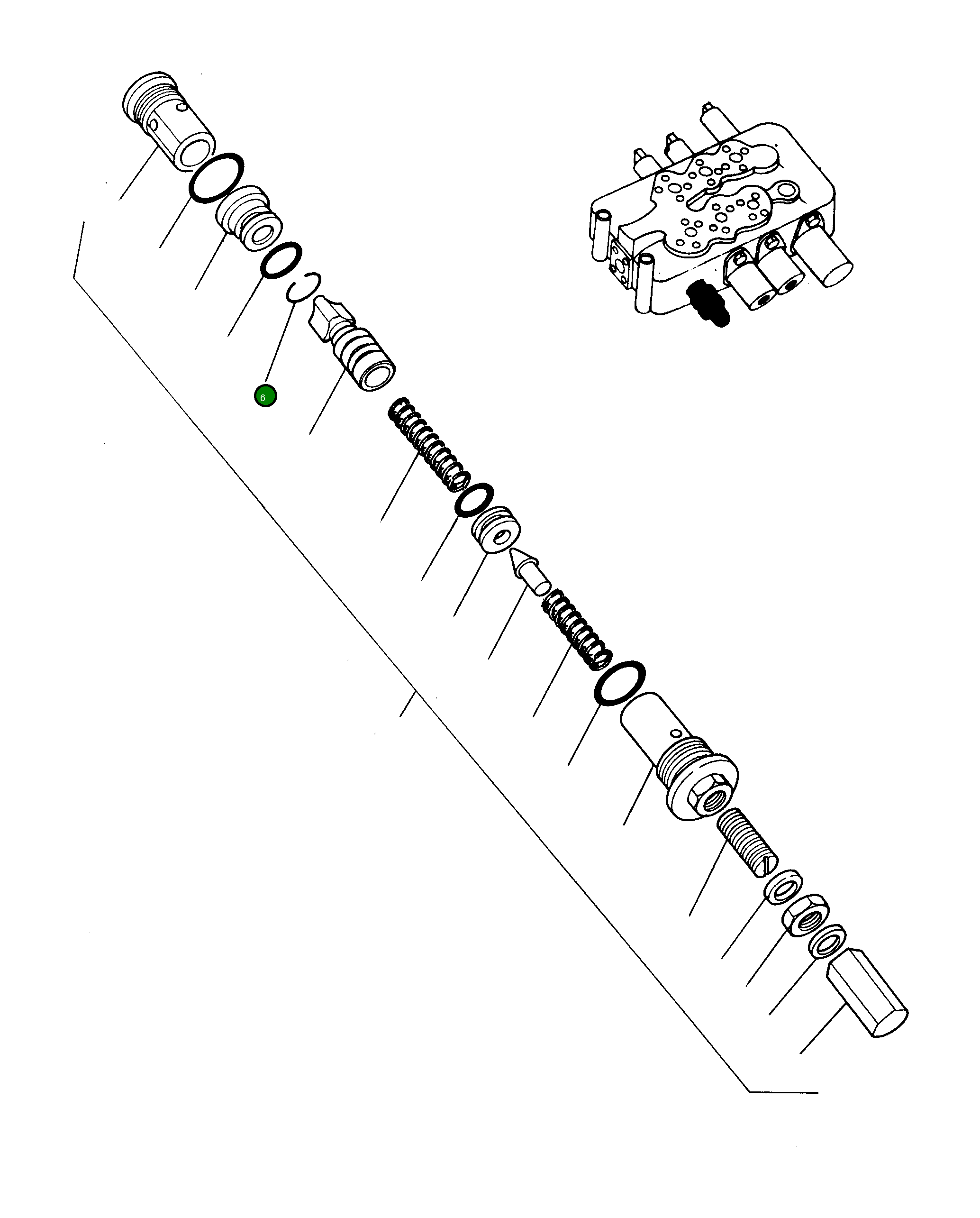 Кольцо 2953227M1  Komatsu