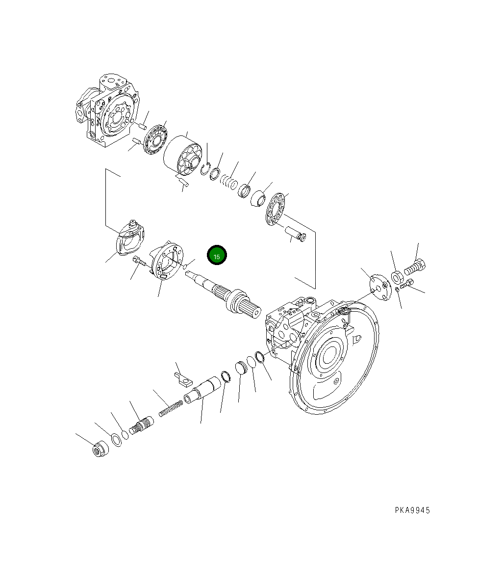 Кольцо уплотнительное (O-Ring) 07000-B1009 Komatsu