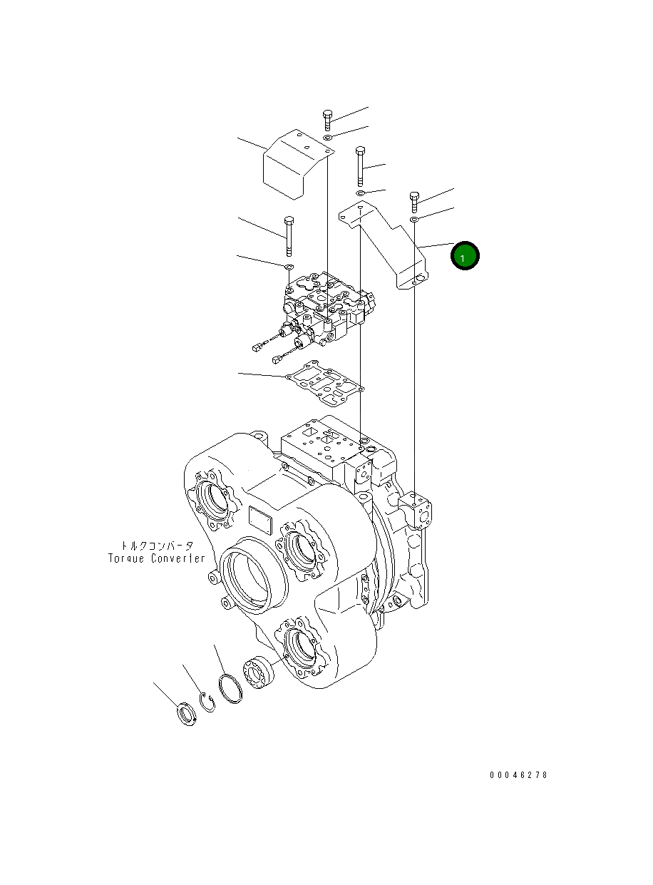 Крышка 569-13-76510 Komatsu
