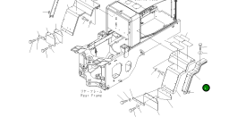 Крышка 417-54-31330 Komatsu