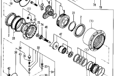 Комплект уплотнений YM172187-74040 Komatsu