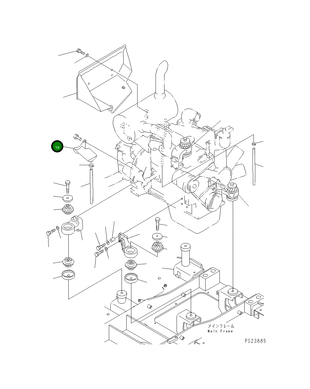 Крышка 201-01-71451 Komatsu