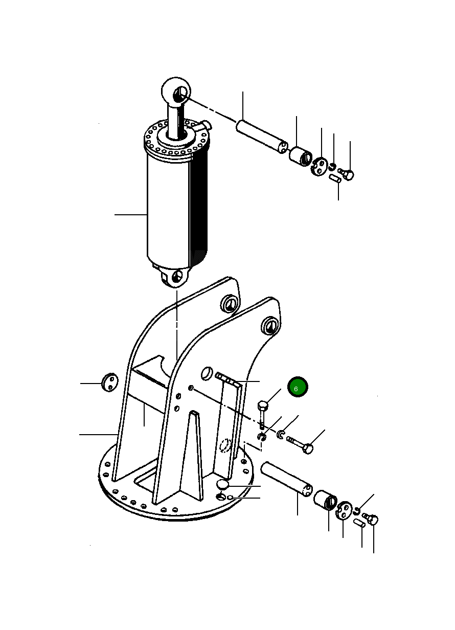 Болт 91 790  Komatsu