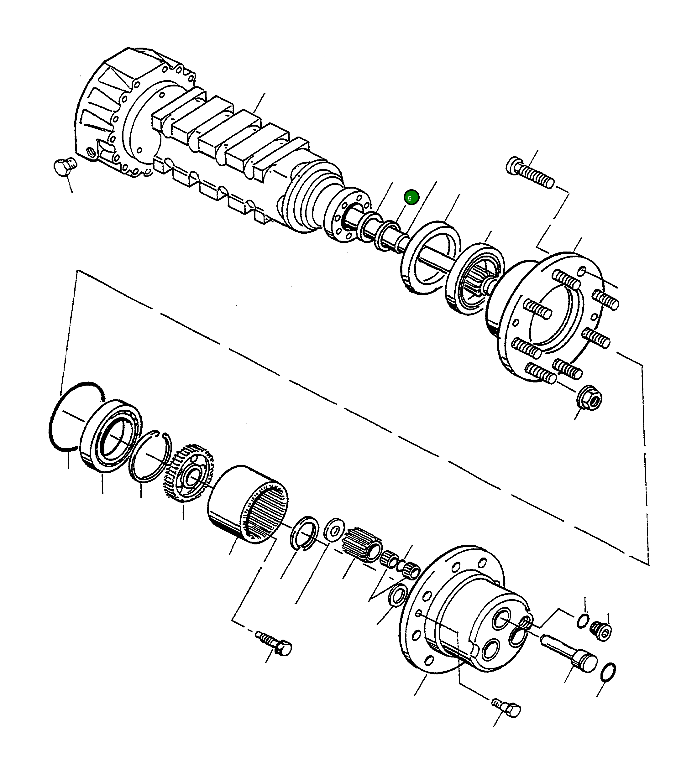 Кольцо 4916904M1 Komatsu