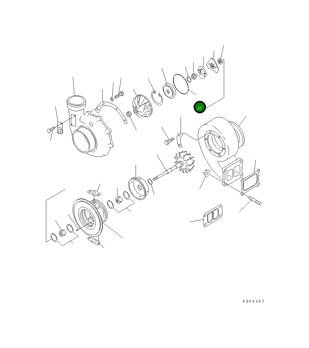 Кольцо уплотнительное (O-Ring) CU3762915 Komatsu