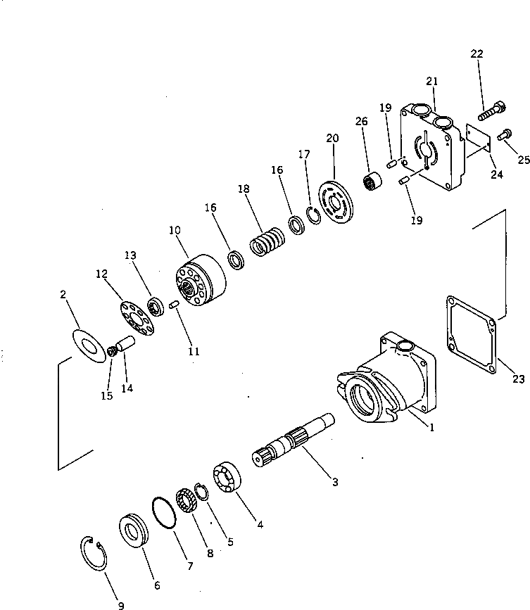 Кольцо уплотнительное (O-Ring) 278-61-16170 Komatsu