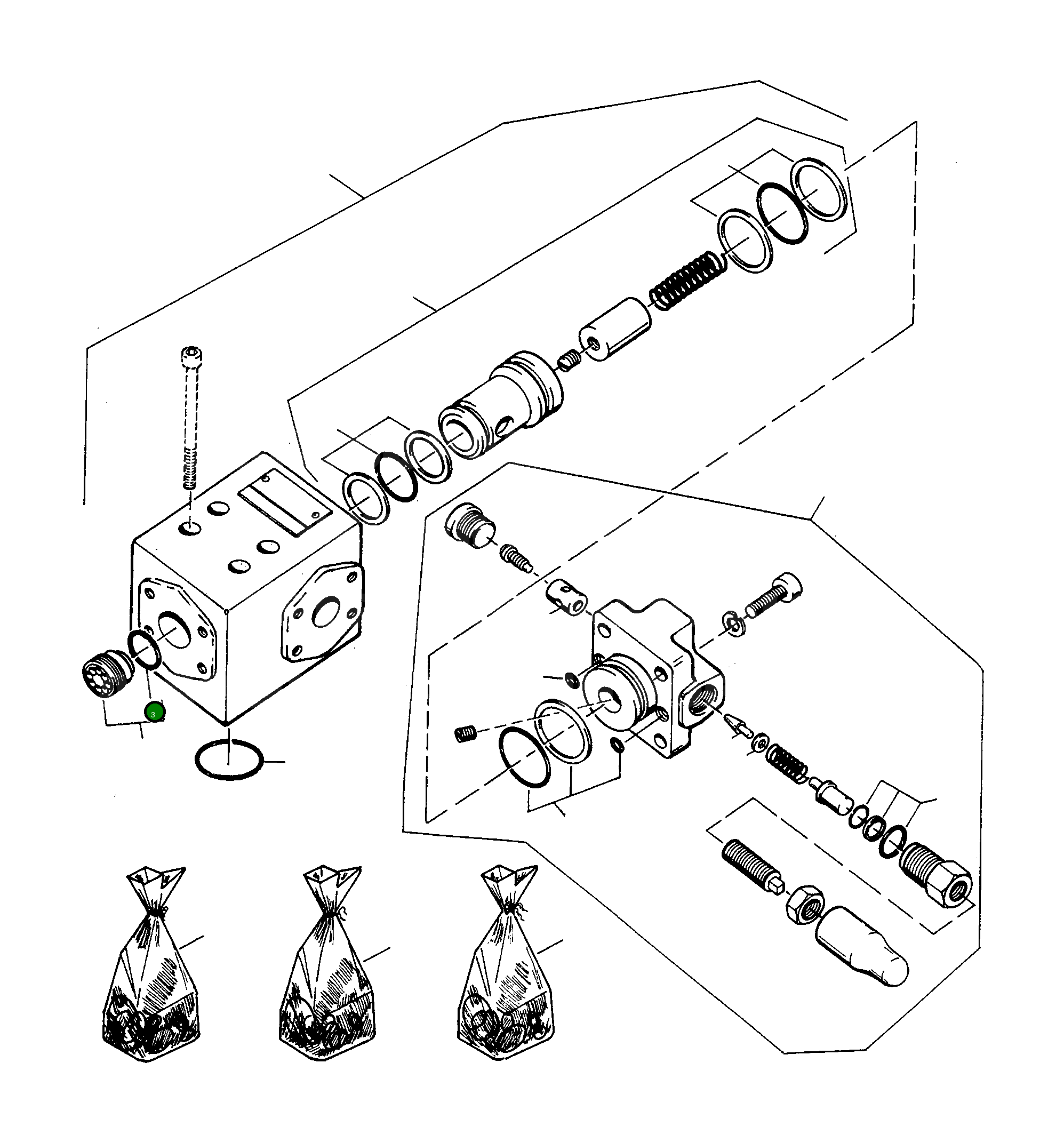 Кольцо уплотнительное (O-Ring) 3005047X1 Komatsu