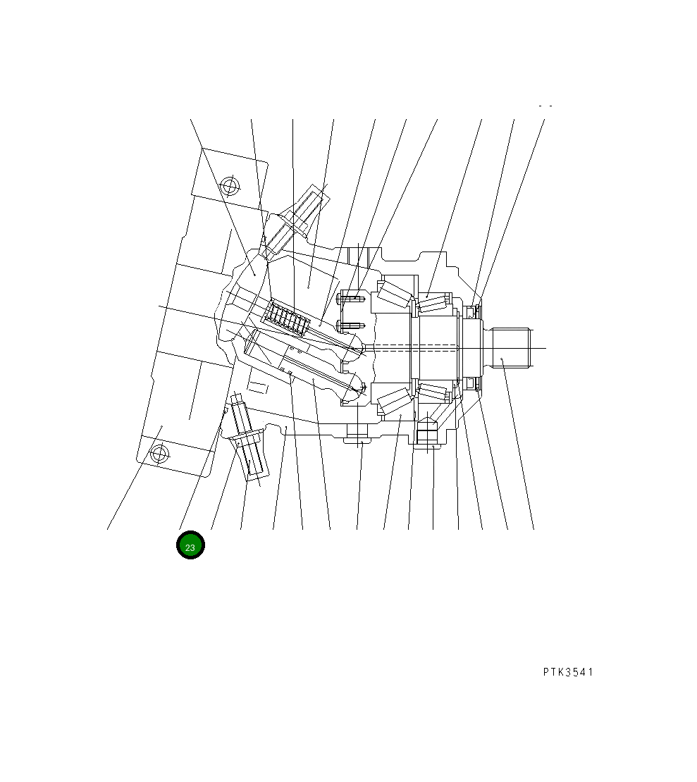Кольцо уплотнительное (O-Ring) 20G-60-K4490 Komatsu