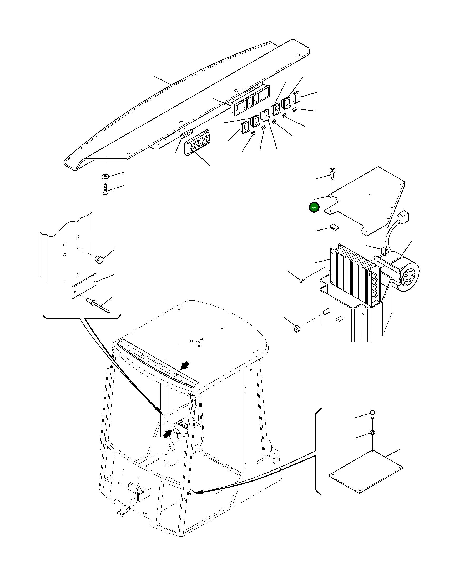 Крышка 816214502 Komatsu