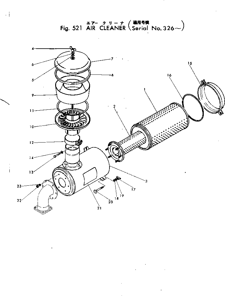Болт 01000-41050  Komatsu