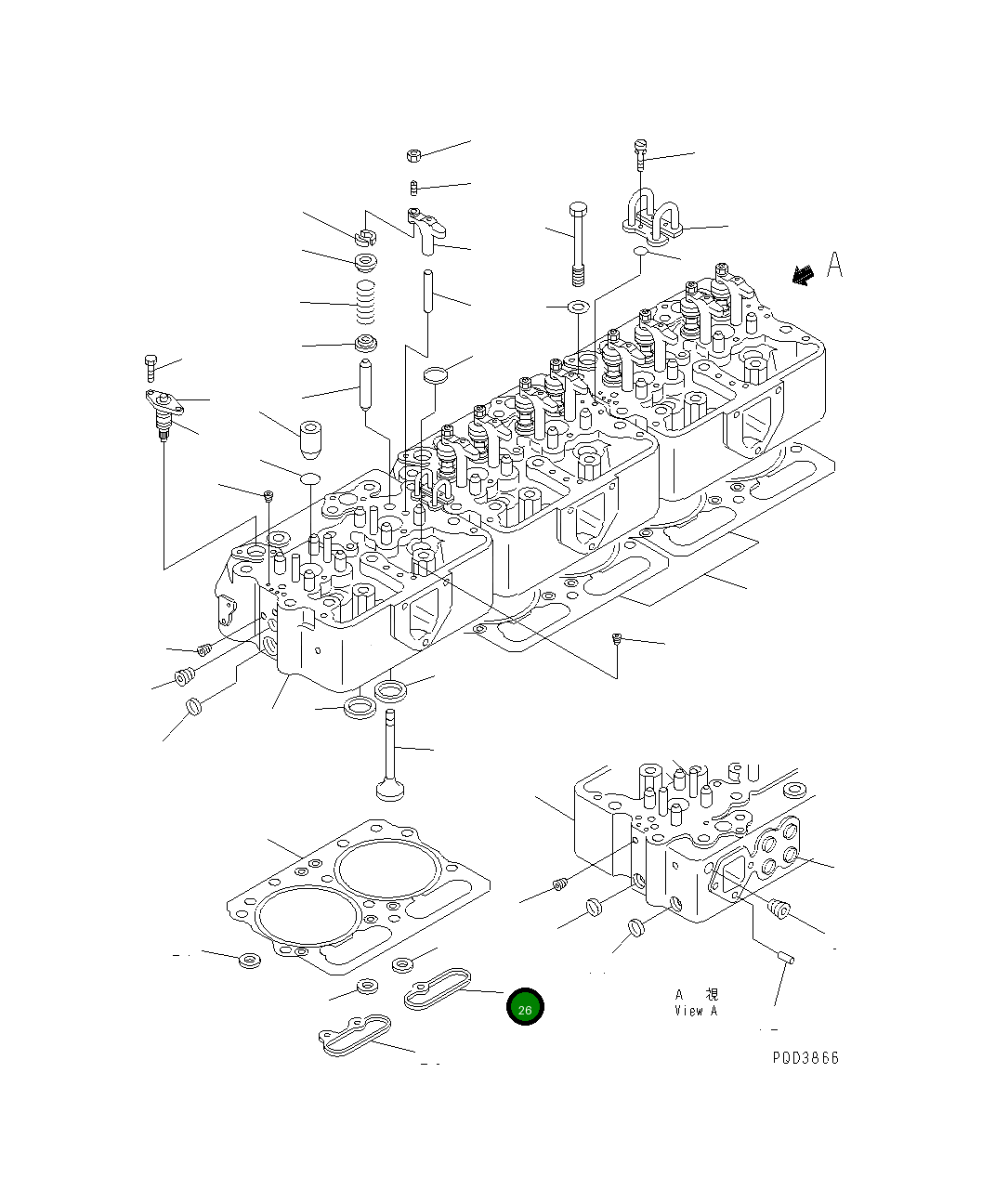 Кольцо 6710-11-1850 Komatsu
