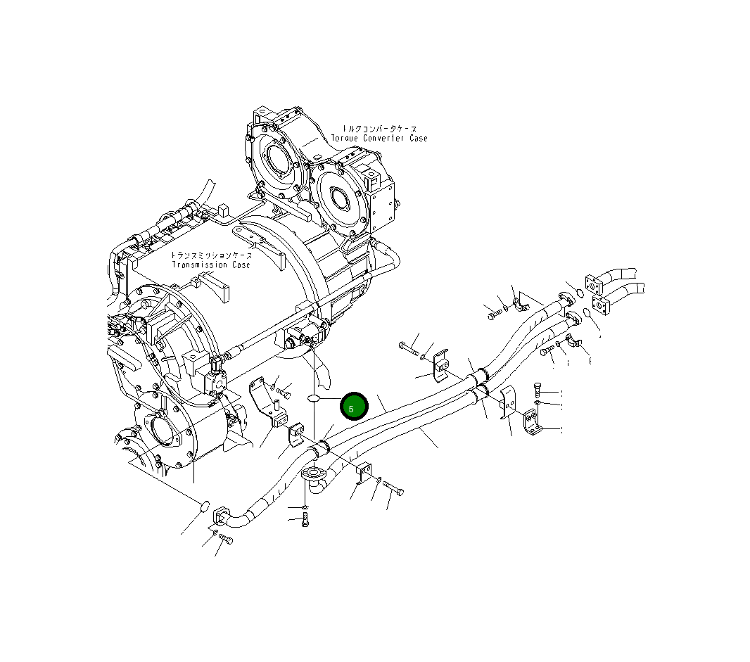 Кольцо уплотнительное (O-Ring) 07000-B3048 Komatsu