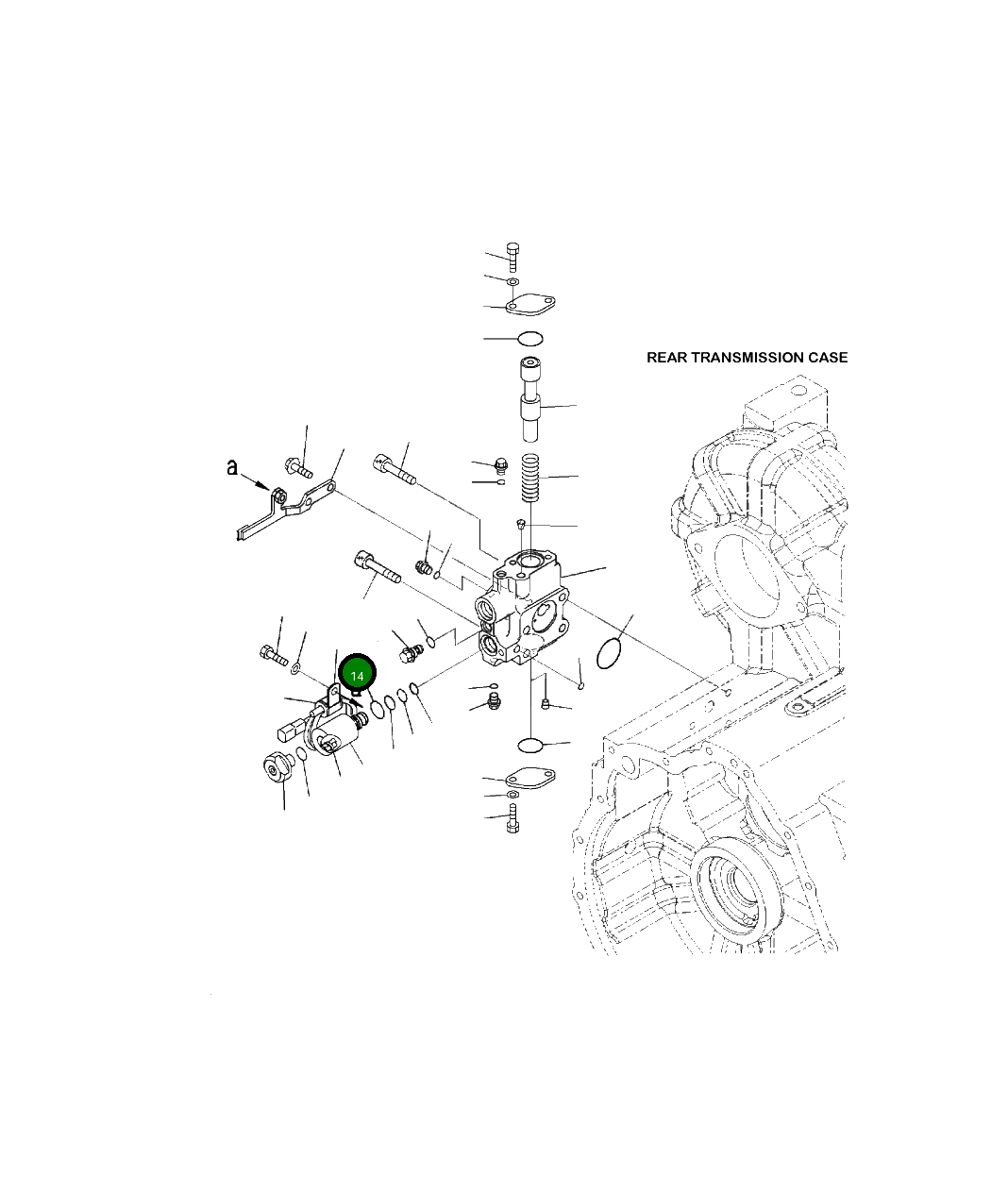 Кольцо уплотнительное (O-Ring) 714-17-35690 Komatsu