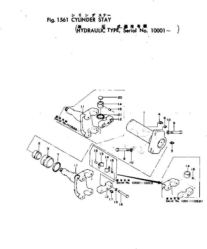 Болт 01040-31880  Komatsu