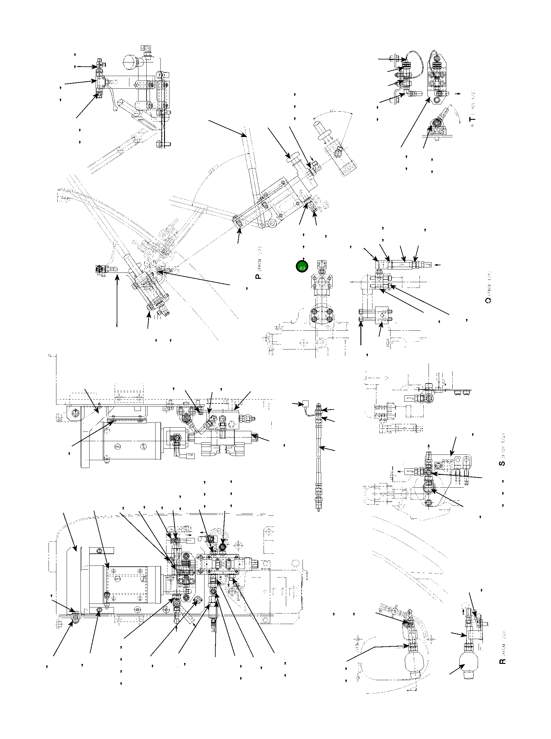 Кольцо уплотнительное (O-Ring) 22B-914-4180  Komatsu