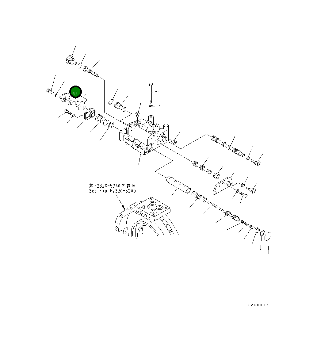 Крышка 134-15-15280 Komatsu