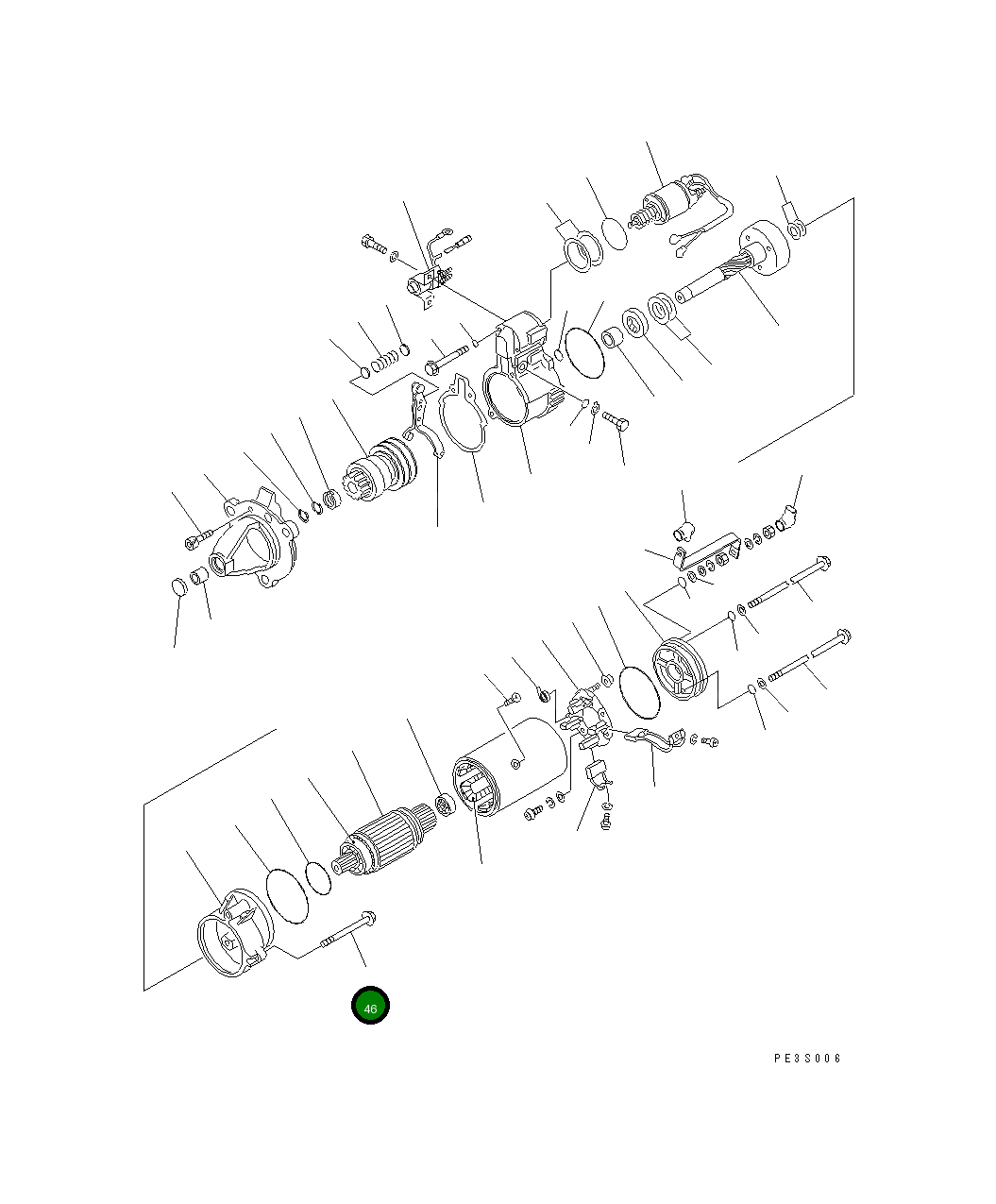 Болт SD5010-23360X0 Komatsu