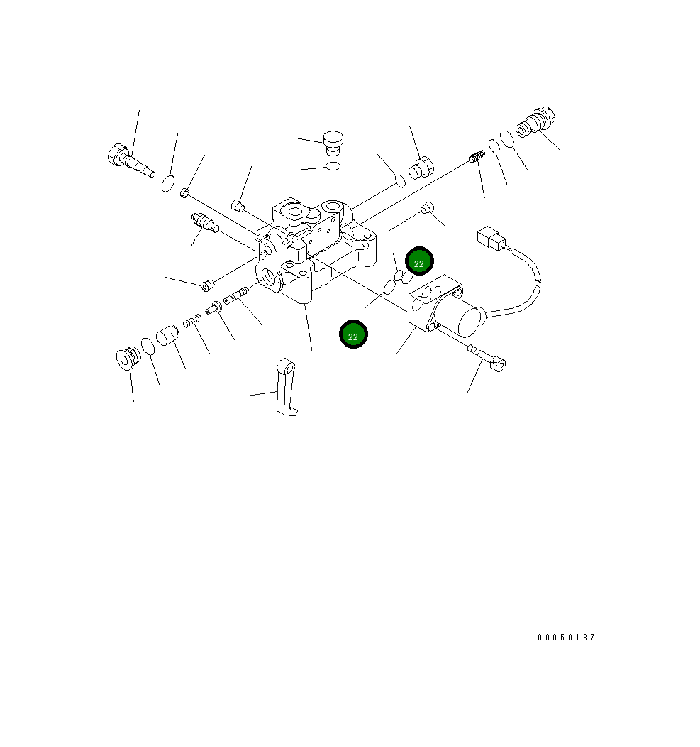 Кольцо уплотнительное (O-Ring) 702-21-55890  Komatsu