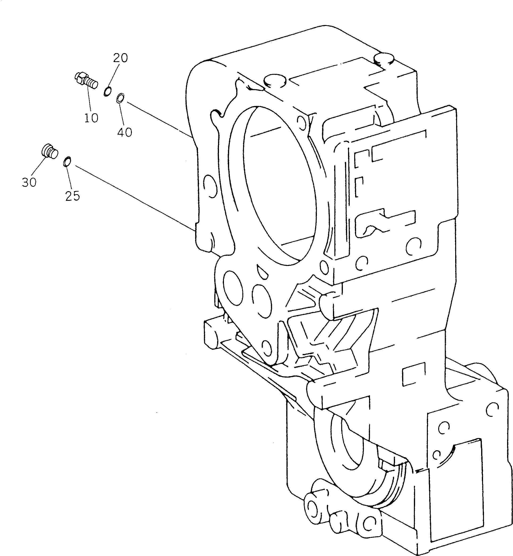 Кольцо уплотнительное (O-Ring) BW252122 Komatsu