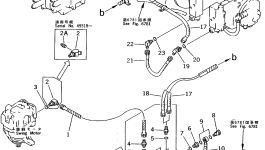 Шланг 20Y-62-17580 Komatsu