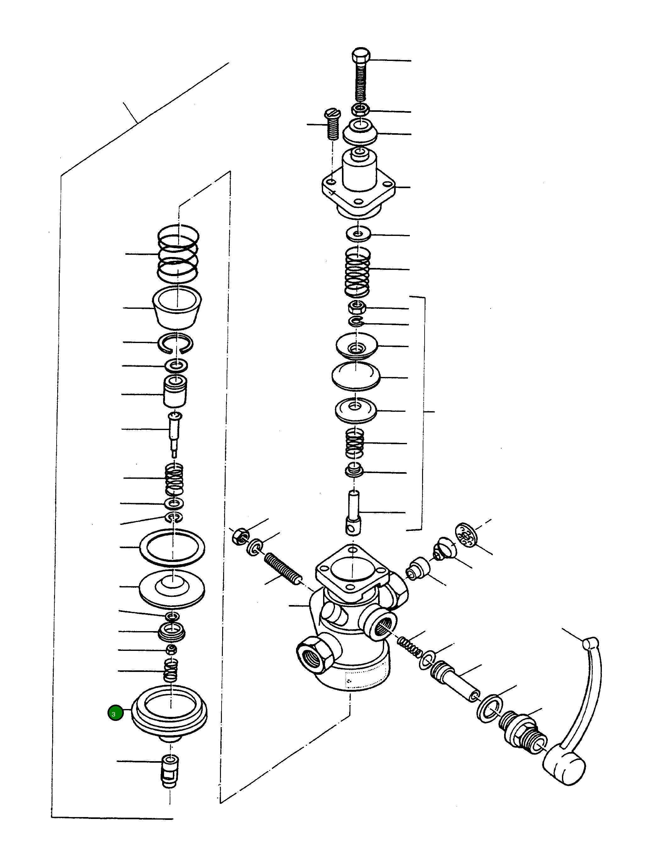 Крышка 2962492M1 Komatsu