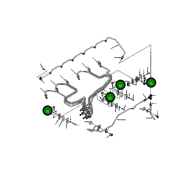 Болт 1294 459 H1 Komatsu