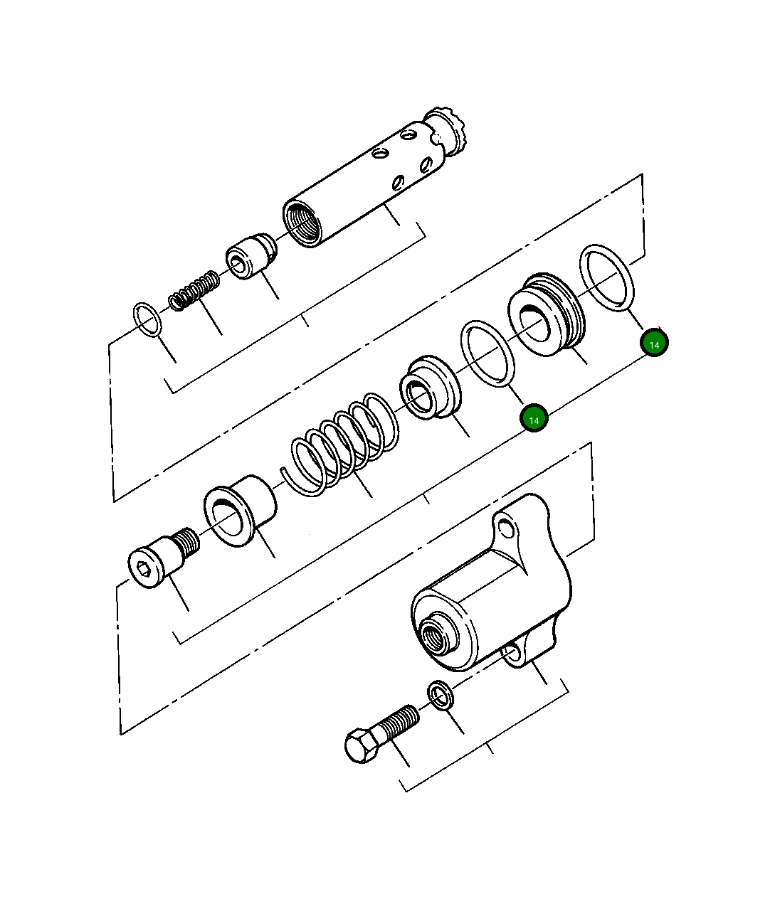 Кольцо уплотнительное (O-Ring) 1233 448 H1  Komatsu