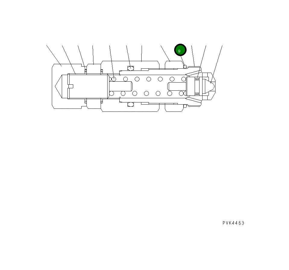 Кольцо уплотнительное (O-Ring) NAE54408521204 Komatsu