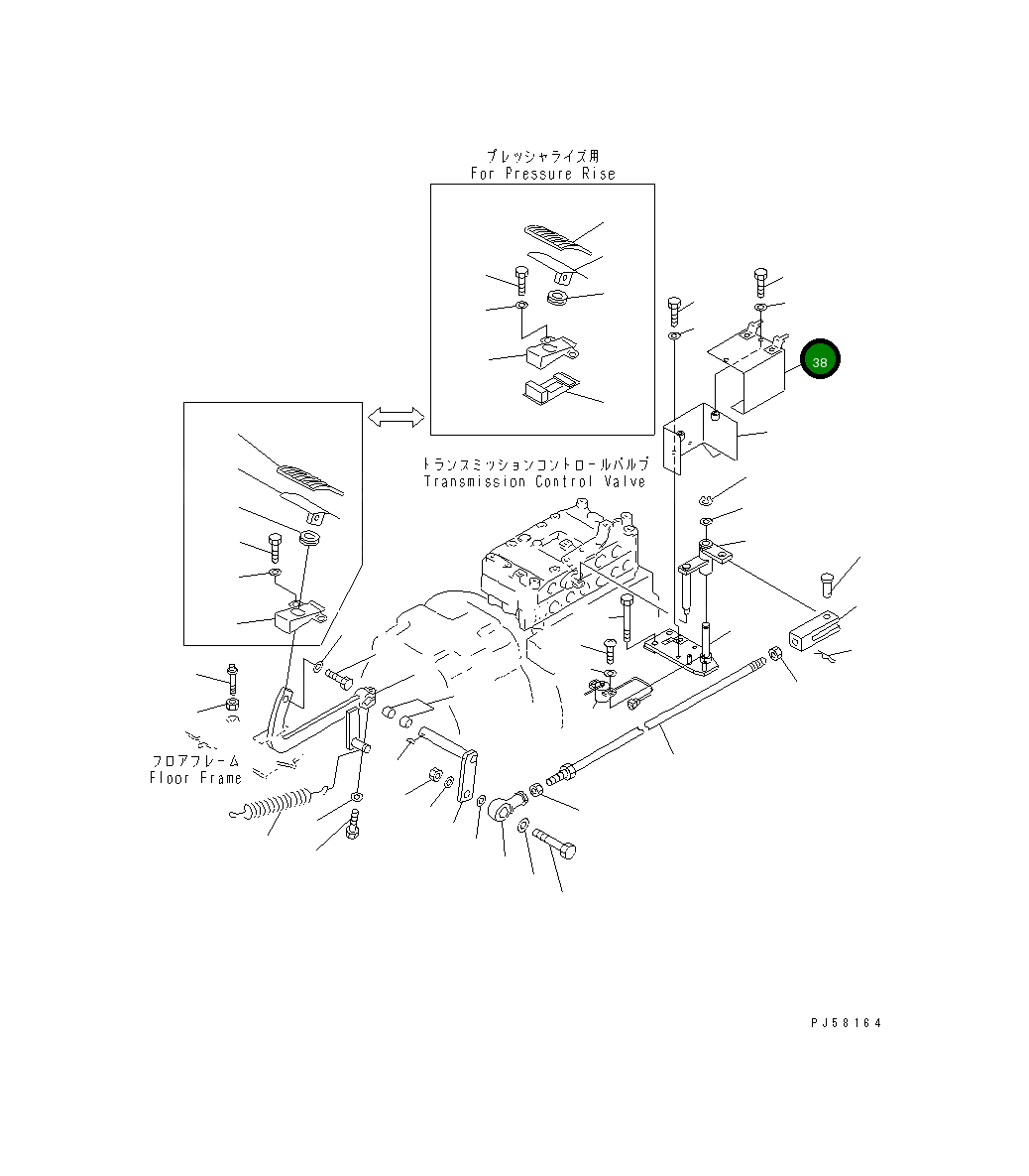 Крышка 235-45-34220 Komatsu
