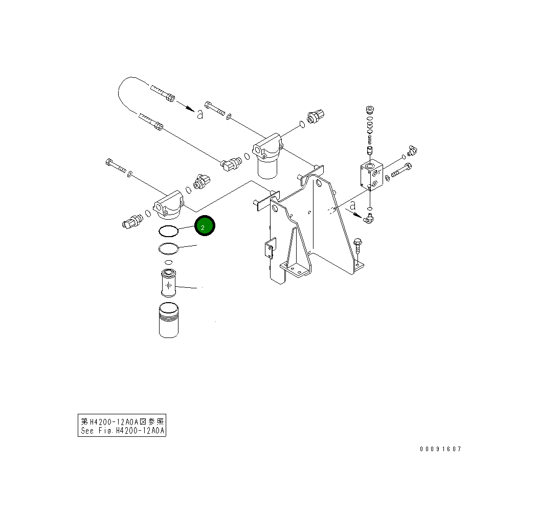 Кольцо уплотнительное (O-Ring) 07000-E5095  Komatsu