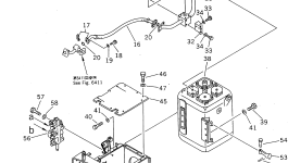 Кронштейн 569-60-43122 Komatsu