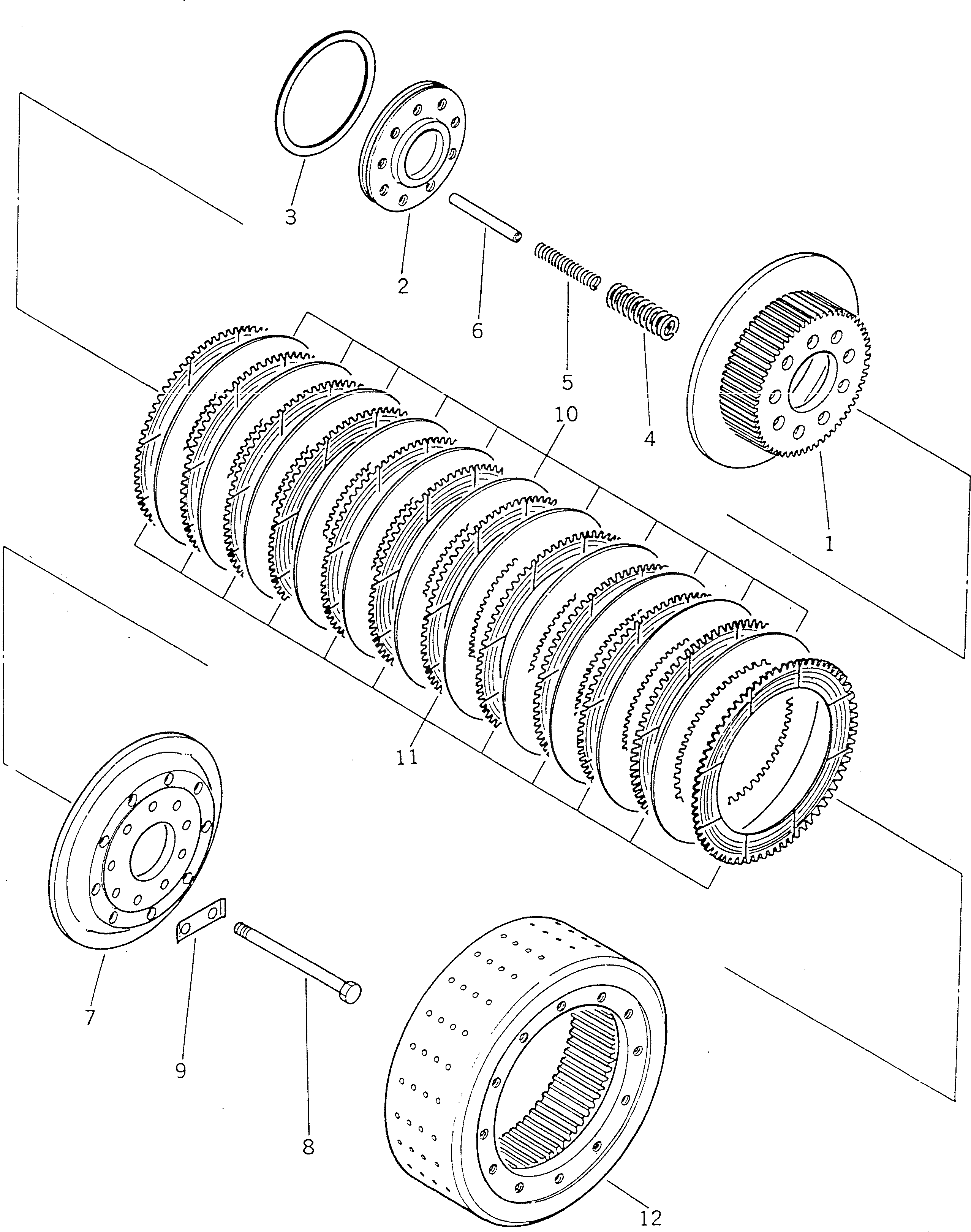 Болт 195-22-11250 Komatsu