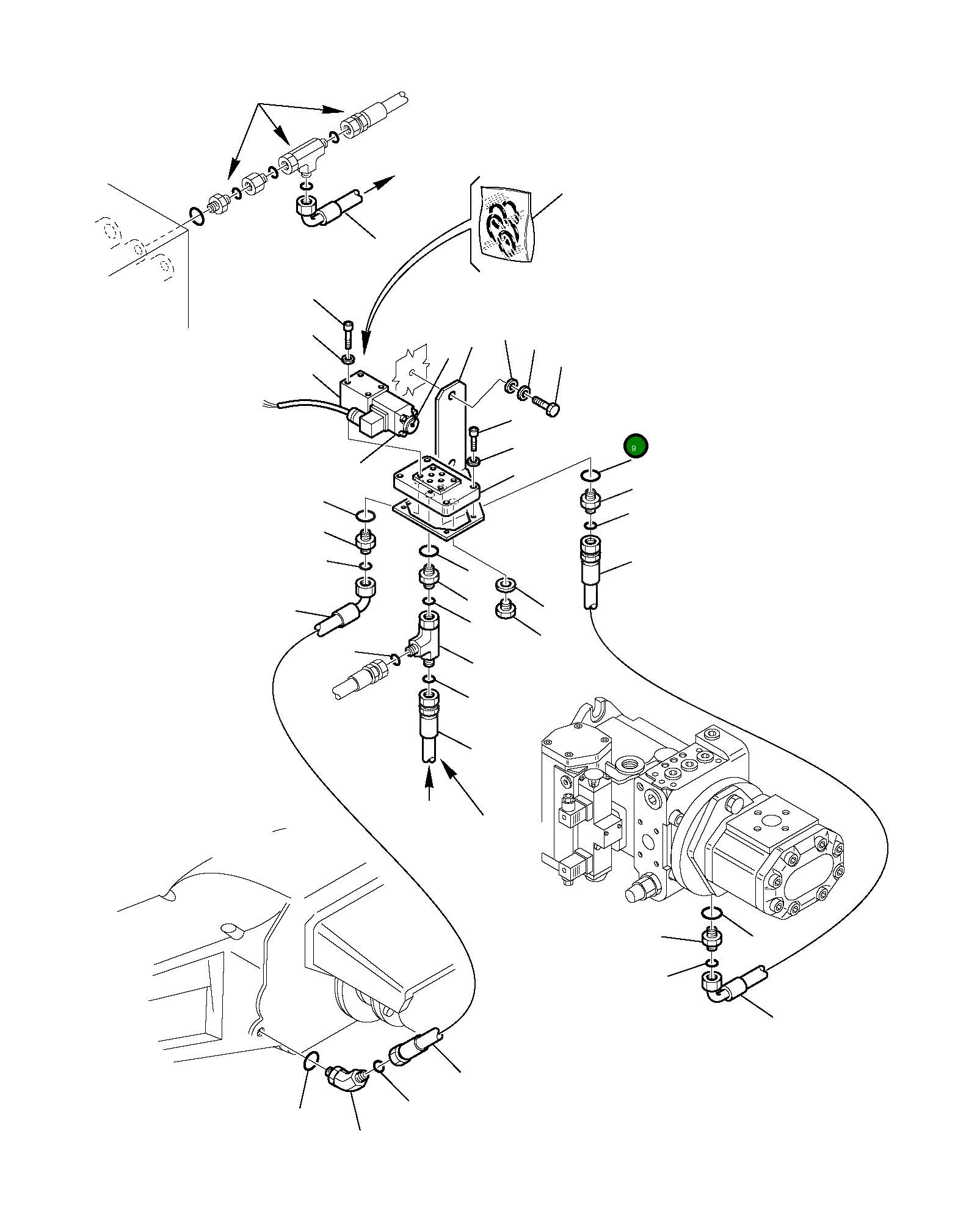 Болт 801044019 Komatsu
