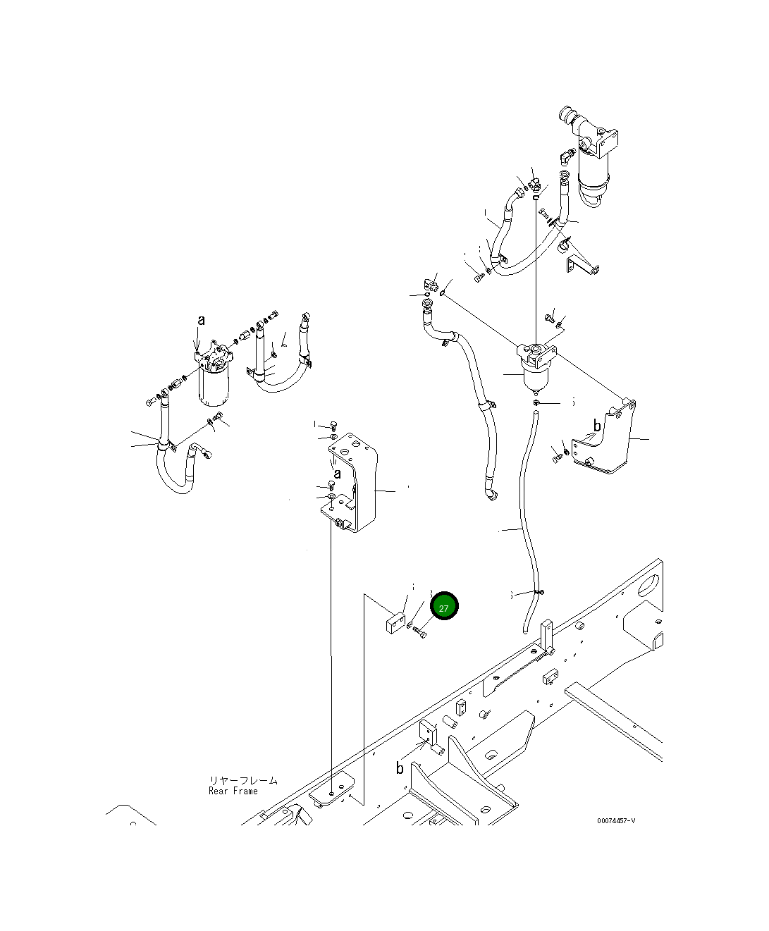Болт 01010-D1090 Komatsu