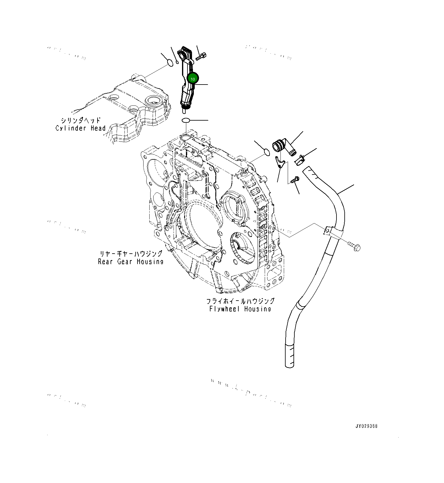 Болт 6754216280 Komatsu