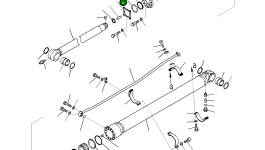 Кольцо 707-88-36921  Komatsu