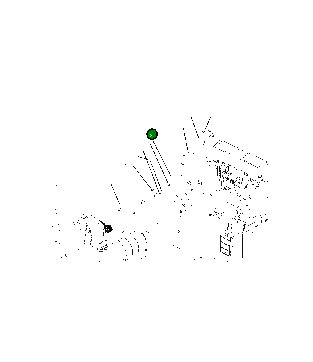 Крышка 207-53-31611 Komatsu