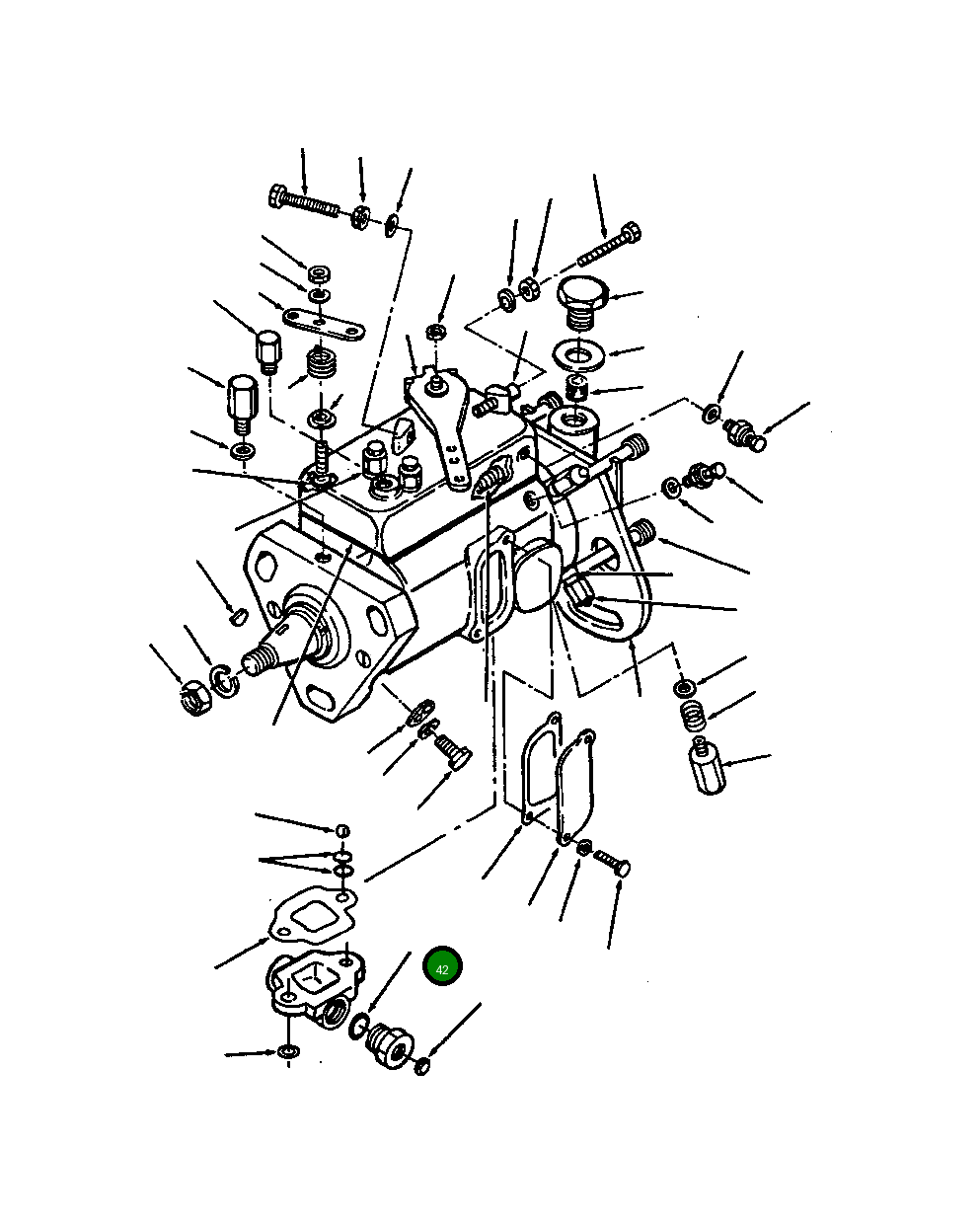 Кольцо уплотнительное (O-Ring) 1240 807 H1 Komatsu