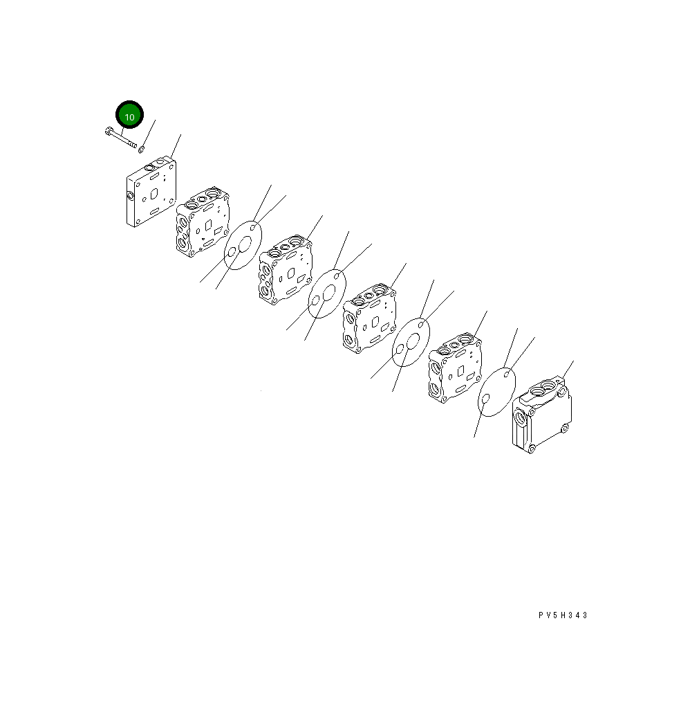 Болт 700-26-11121 Komatsu