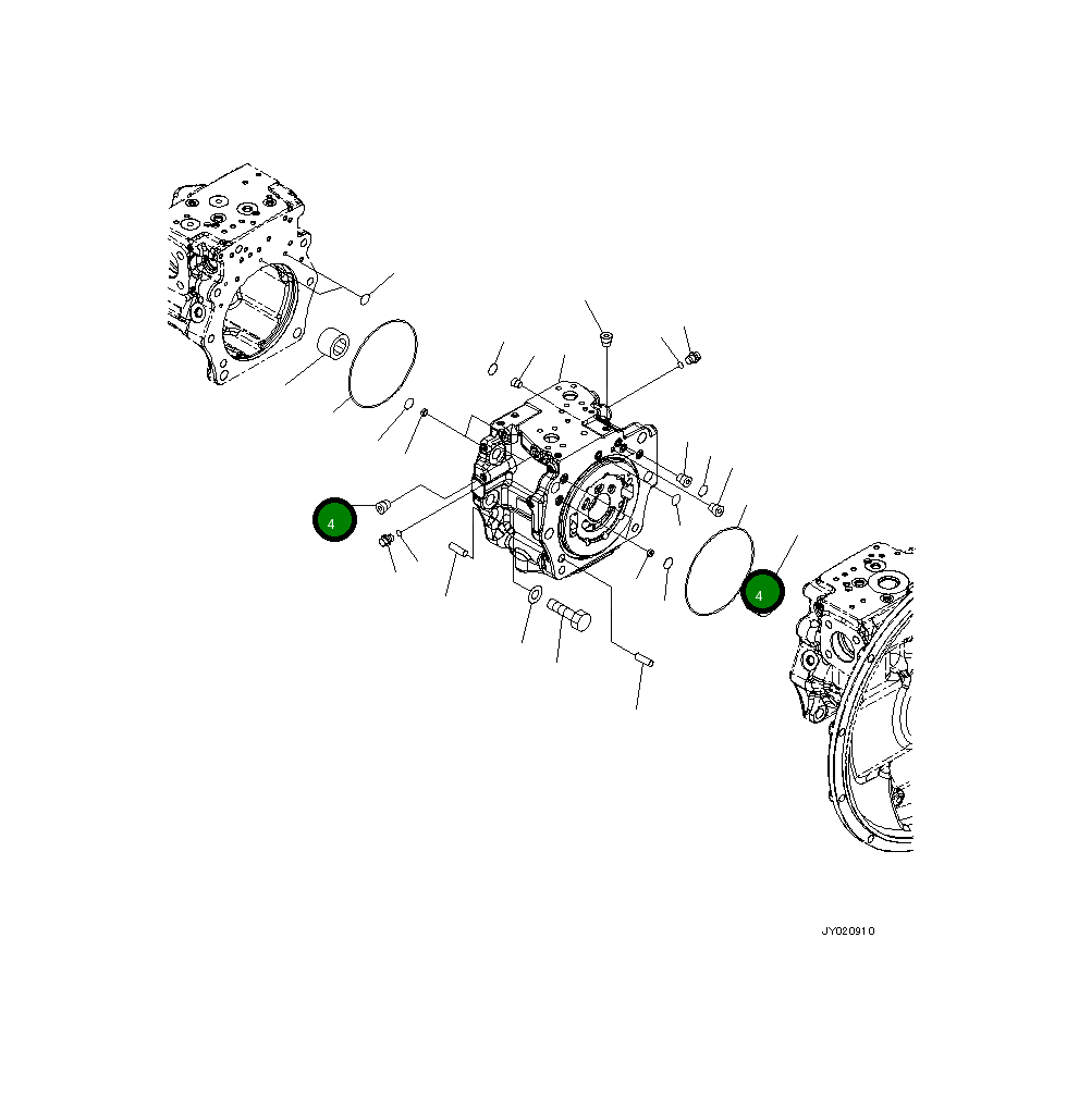 Кольцо уплотнительное (O-Ring) 07000-A5185 Komatsu