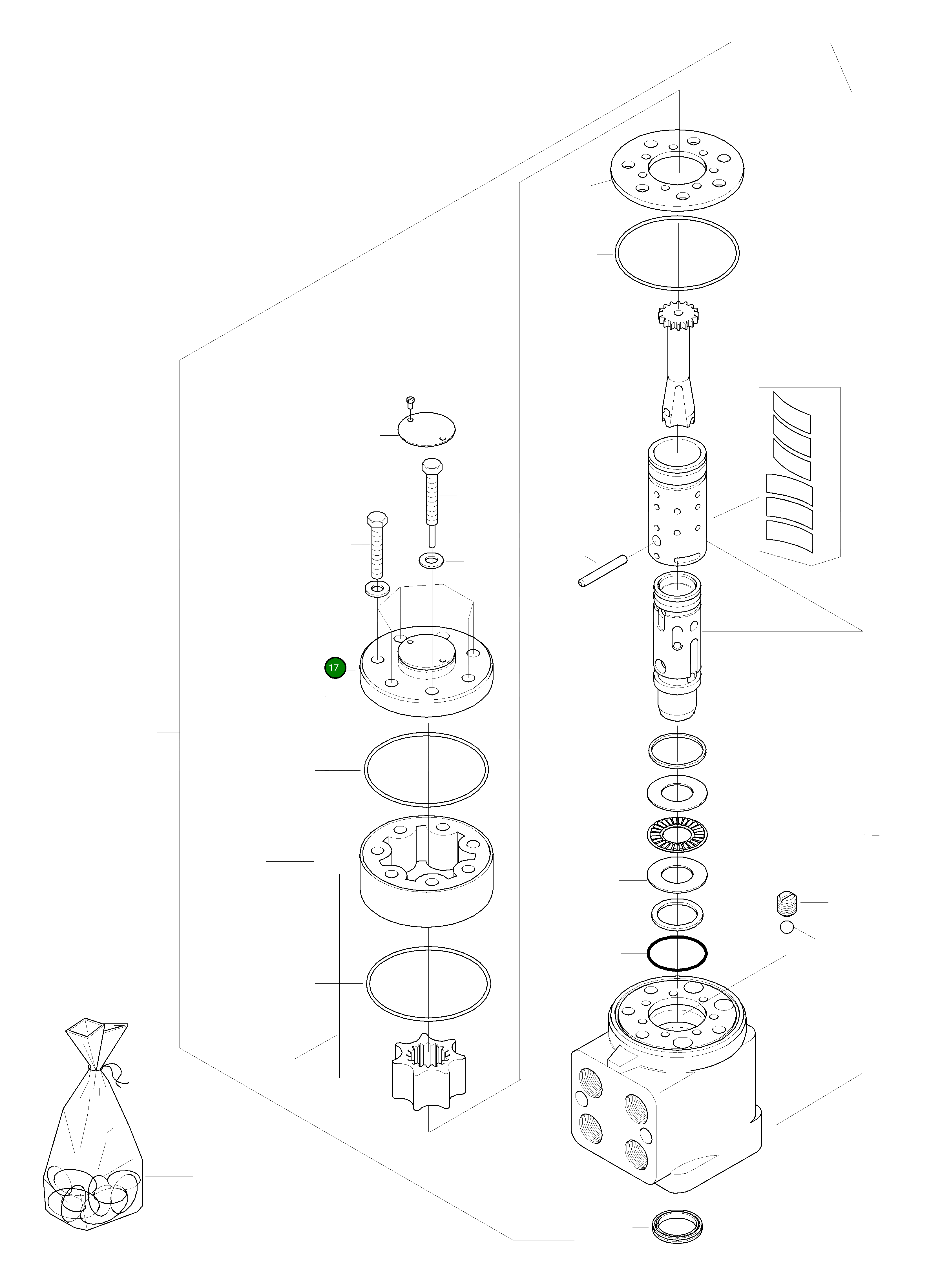 Крышка 421-64-H0P15  Komatsu