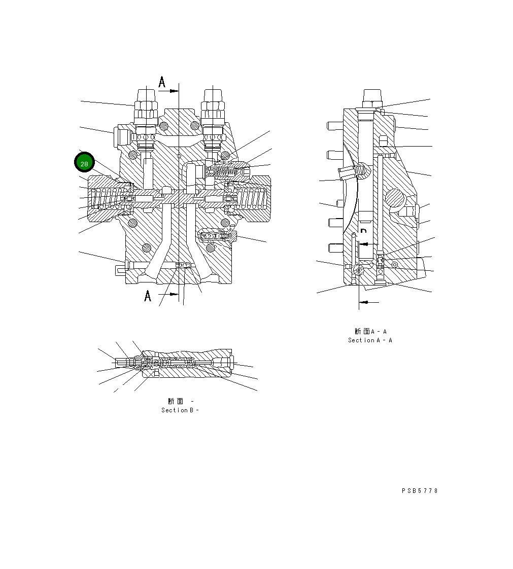 Кольцо уплотнительное (O-Ring) 21P-60-K2270 Komatsu