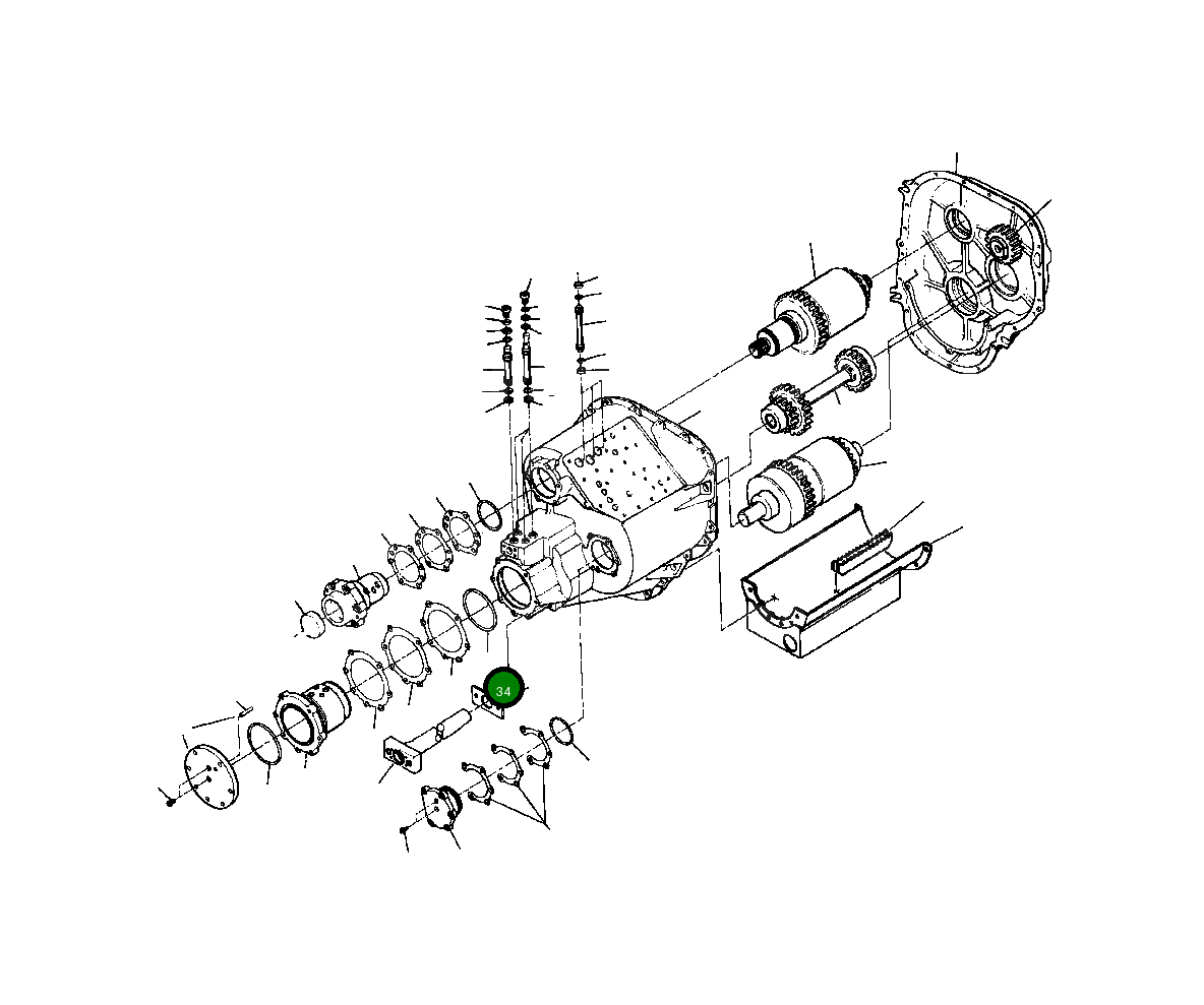 Кольцо уплотнительное (O-Ring) 730 895 C1 Komatsu