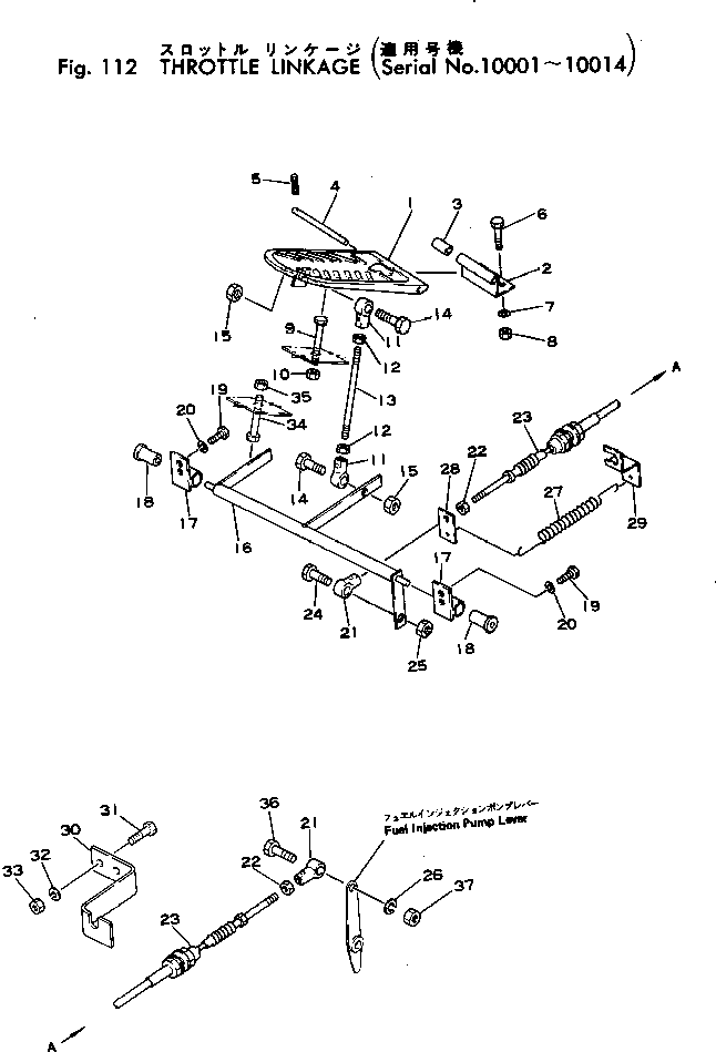 Болт 382-025494-1 Komatsu