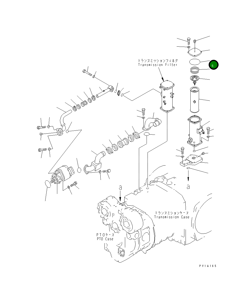 Кольцо уплотнительное (O-Ring) 07000-E5180 Komatsu