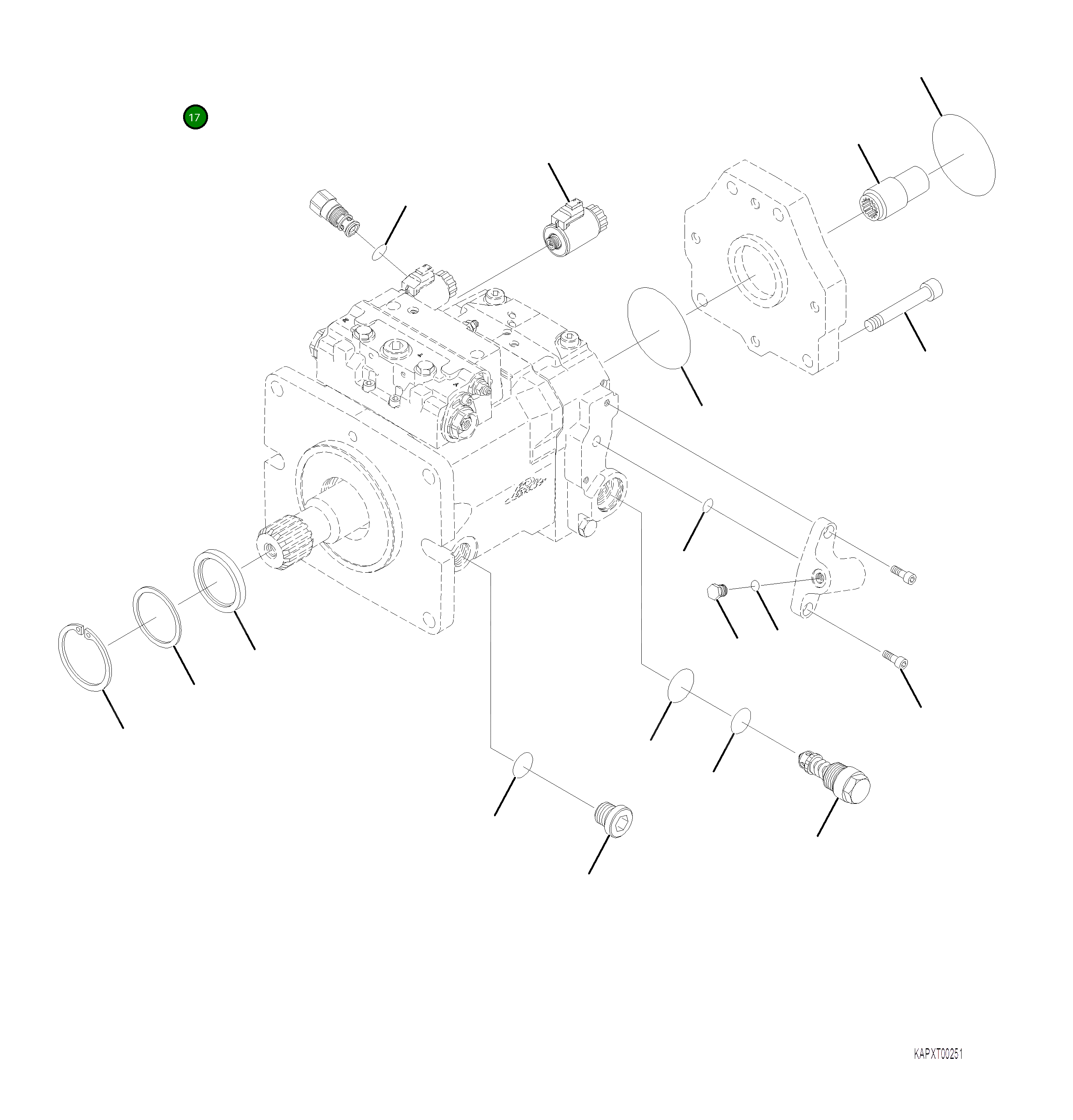 Кольцо уплотнительное (O-Ring) 4A1-60-26790 Komatsu