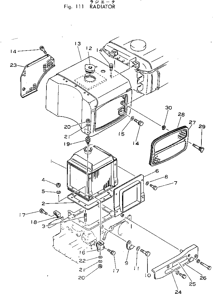 Болт KT01050-50610 Komatsu